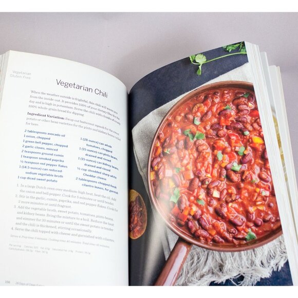 28 Days Of Clean Eating Cookbook Kick Dieting Forever Fall River Press 2014 PB - Picture 6 of 11
